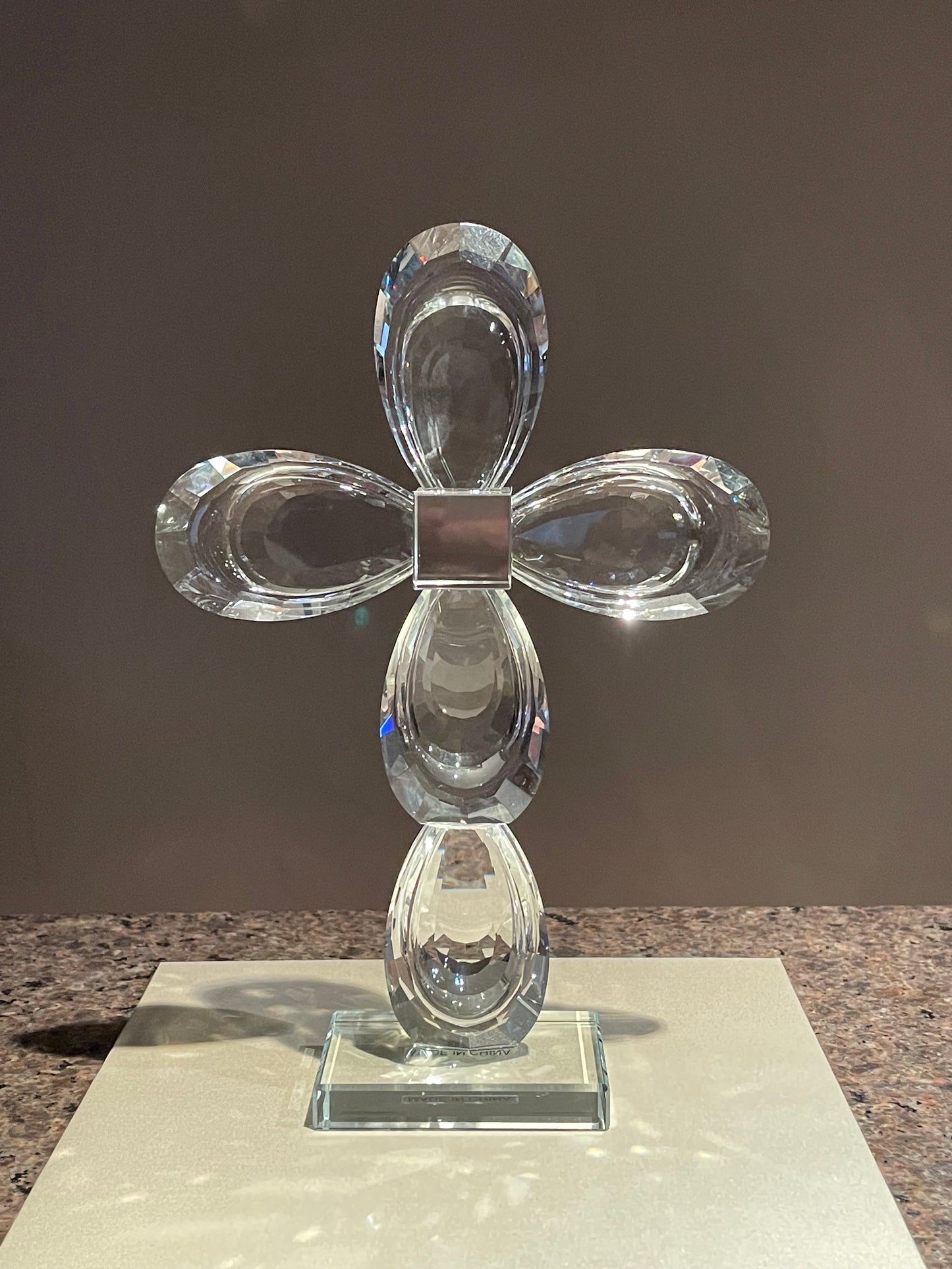 Cruz de Cristal 23.5 cm