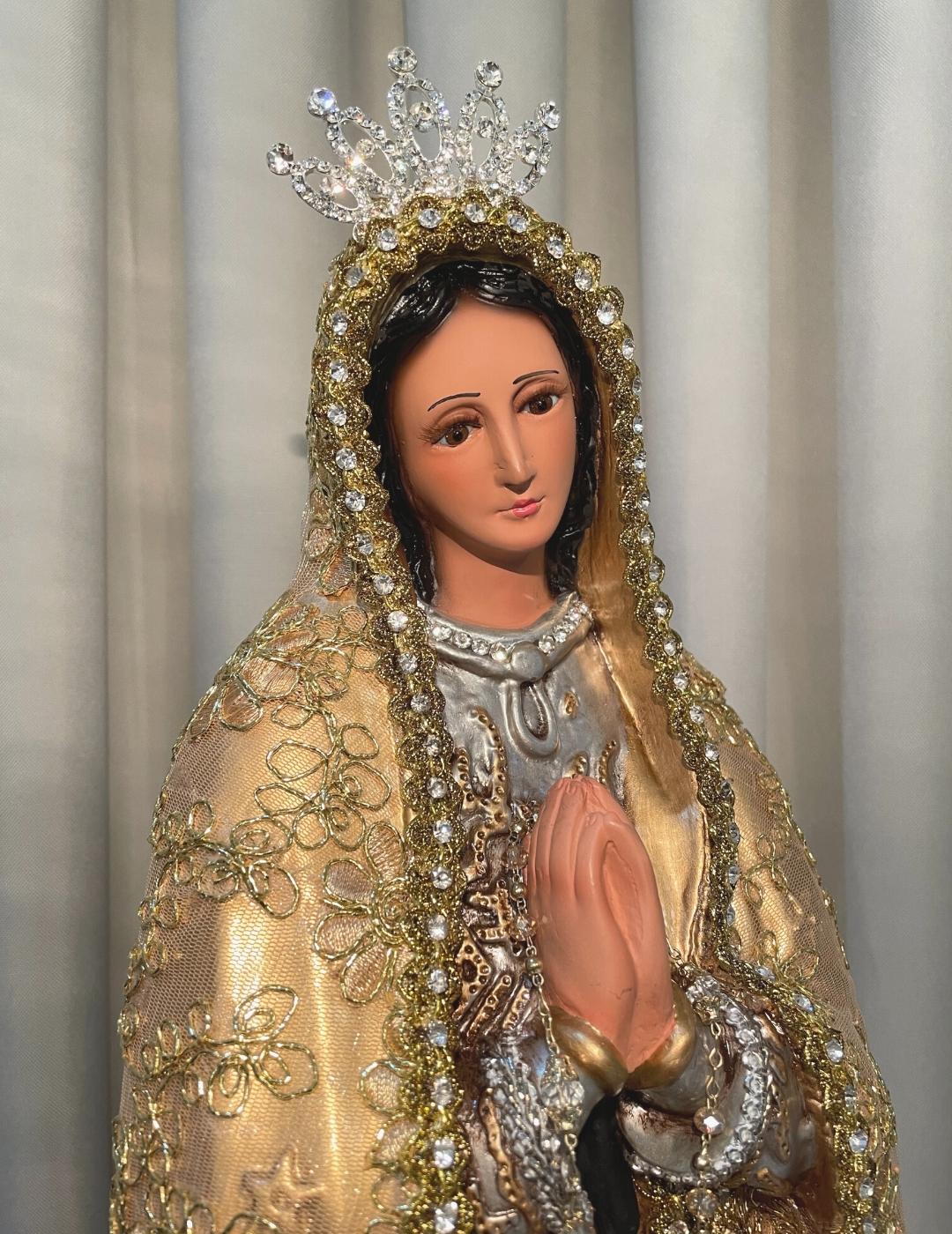 Virgen de Guadalupe 90 cm