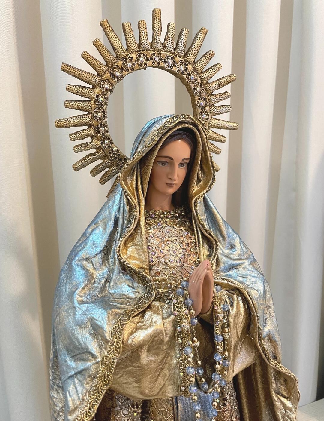 Virgen de Lourdes 62 cm