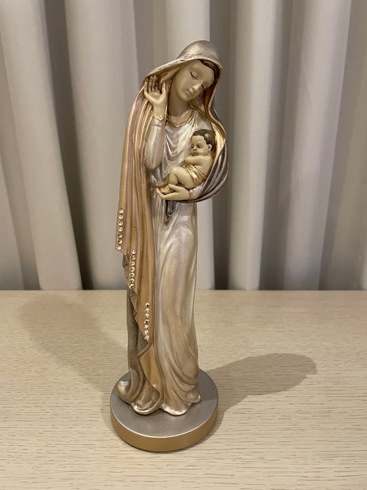 Virgen con Niño en brazos 33 cm