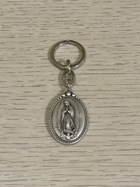 Llavero de Virgen de Guadalupe / Paquete de 10 piezas