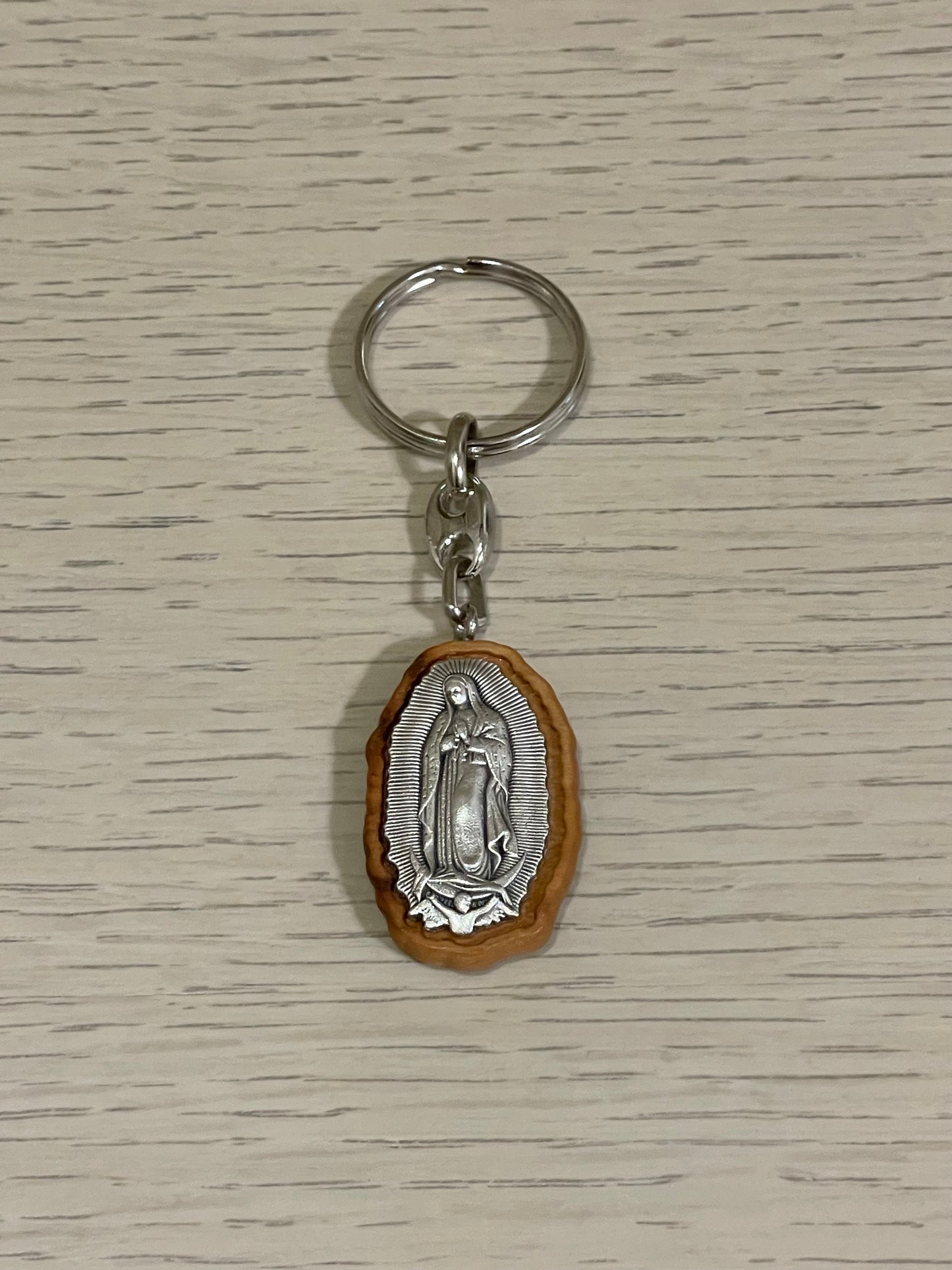 Llavero de Virgen de Guadalupe / Paquete de 10 piezas