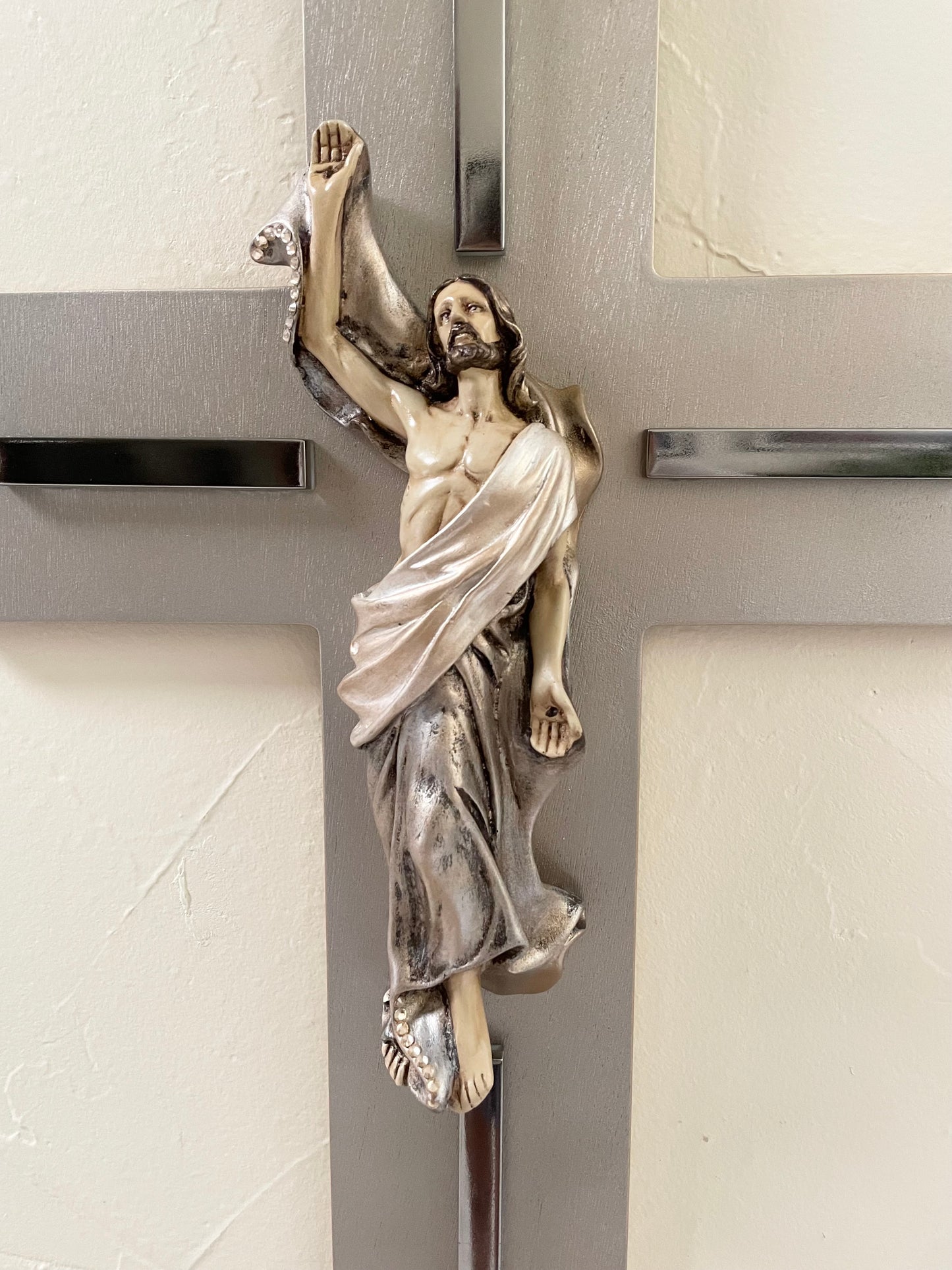 Cruz de Cristo Resucitado 56 cm